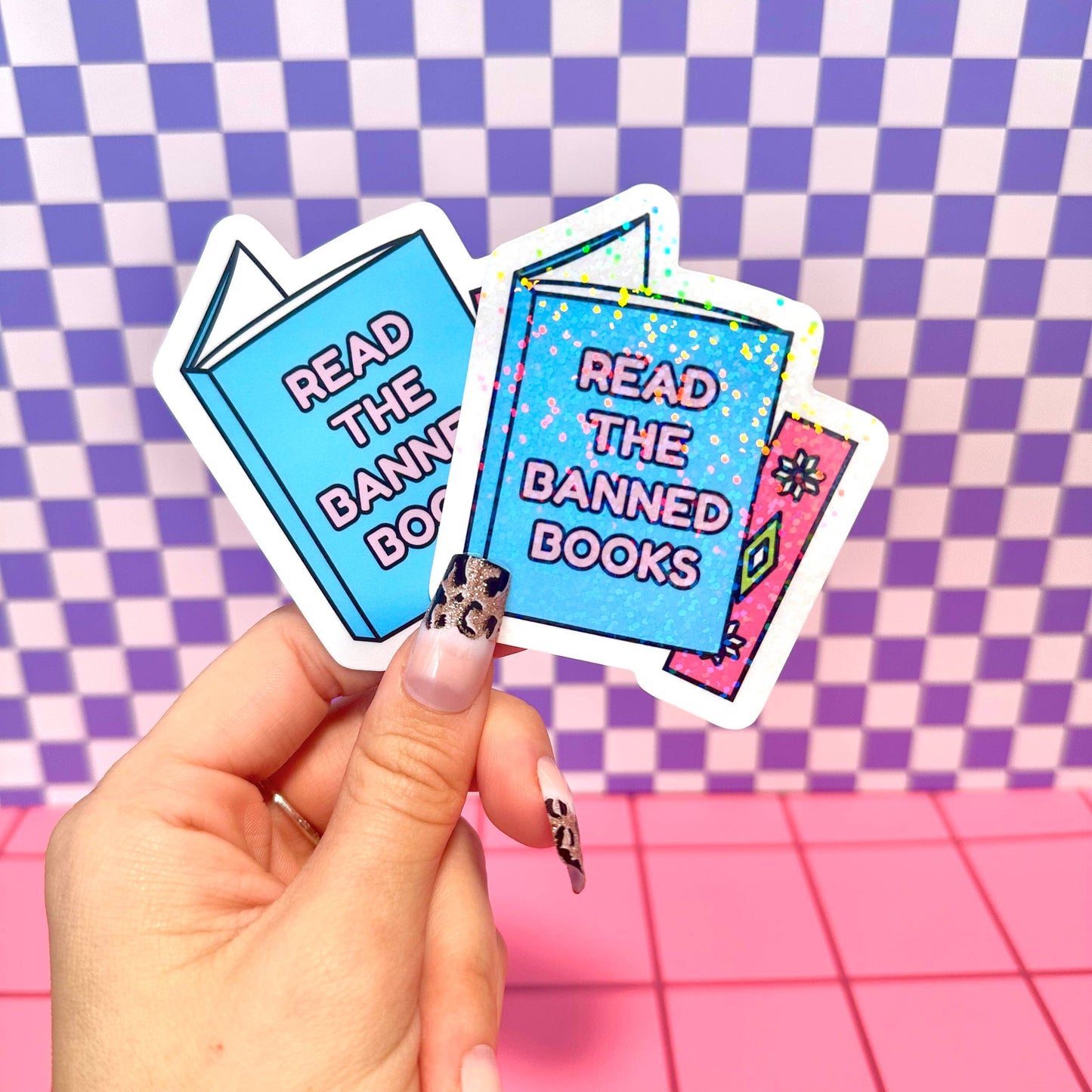 Read the Banned Books Sticker