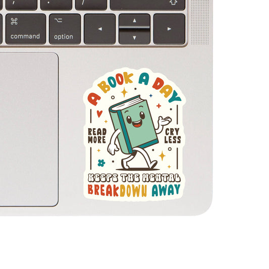 Book A Day Sticker