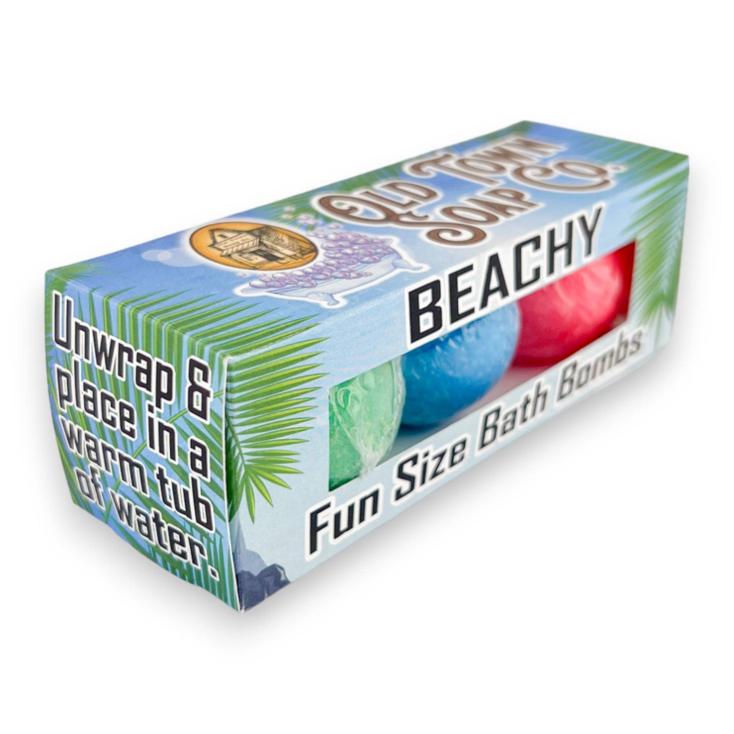 Fun-Size Bath Bomb Sets - Beachy
