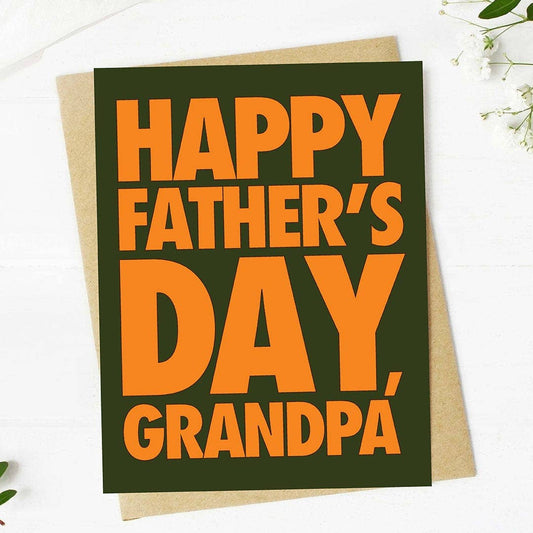Happy Father's Day, Grandpa Card