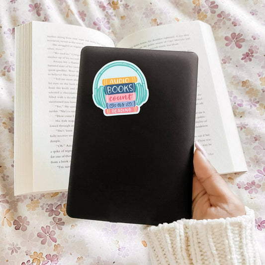 Audiobooks Count As Reading Sticker