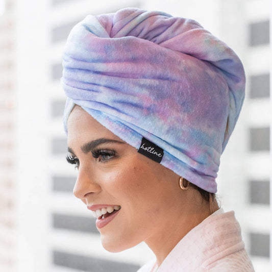 Microfiber Towel Twist: Mauve