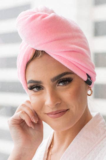 Microfiber Towel Twist: Mauve