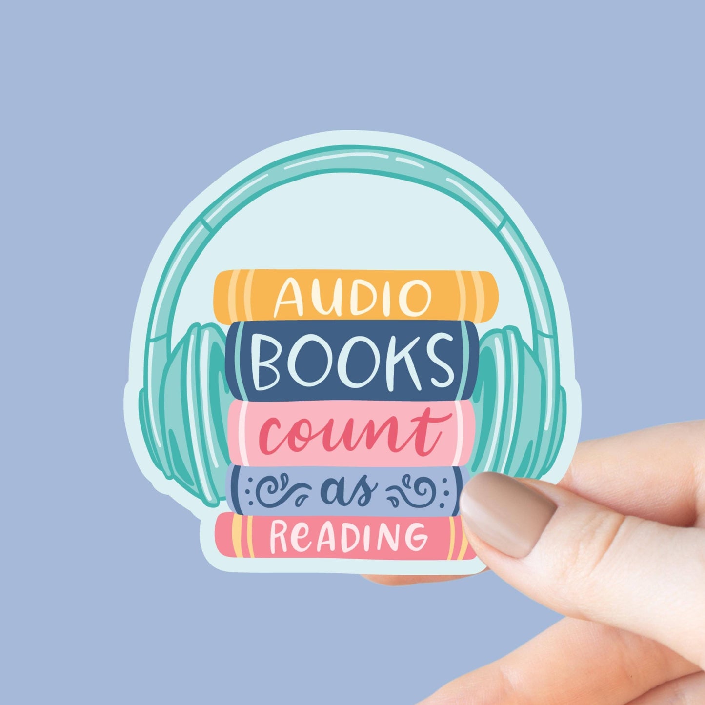 Audiobooks Count As Reading Sticker