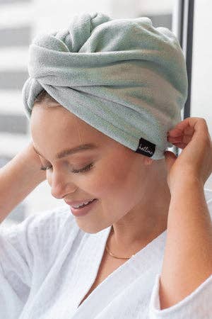 Microfiber Towel Twist: Mauve