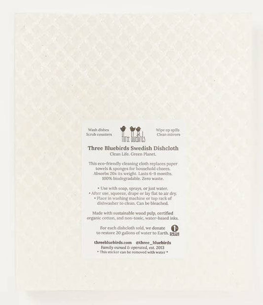 Sailboats Swedish Dishcloth