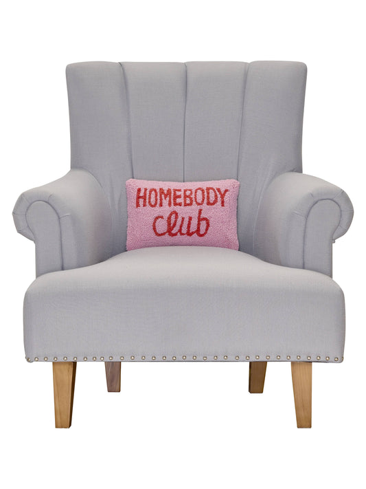 Homebody Club Hook Pillow