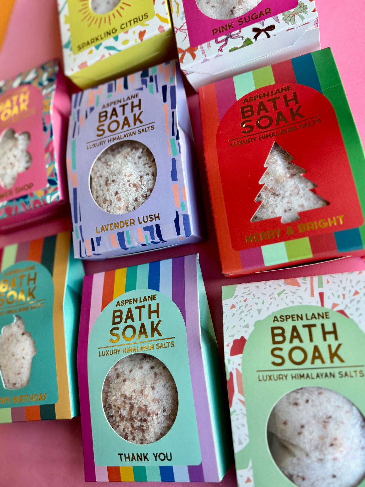 Grapefruit Mint Bath Salt Gift
