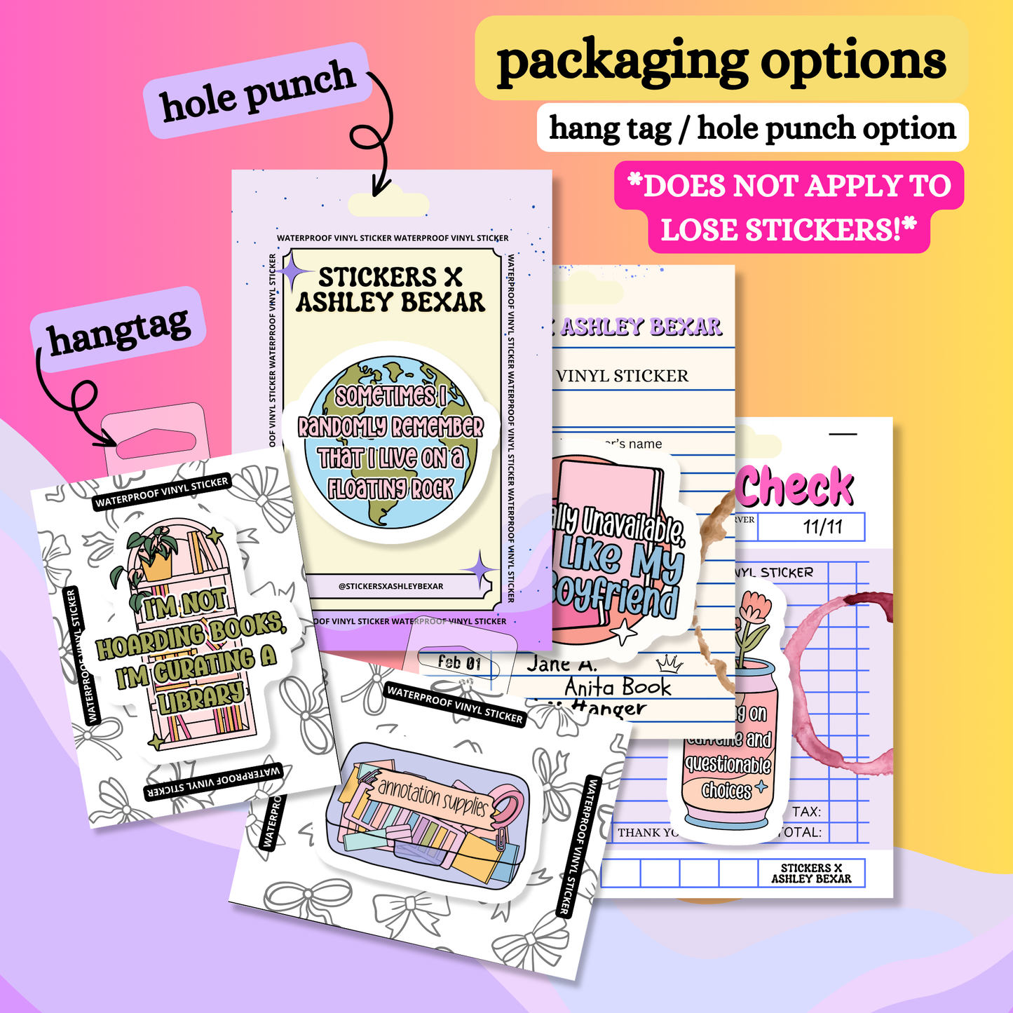 Book Yap Yapper Sticker