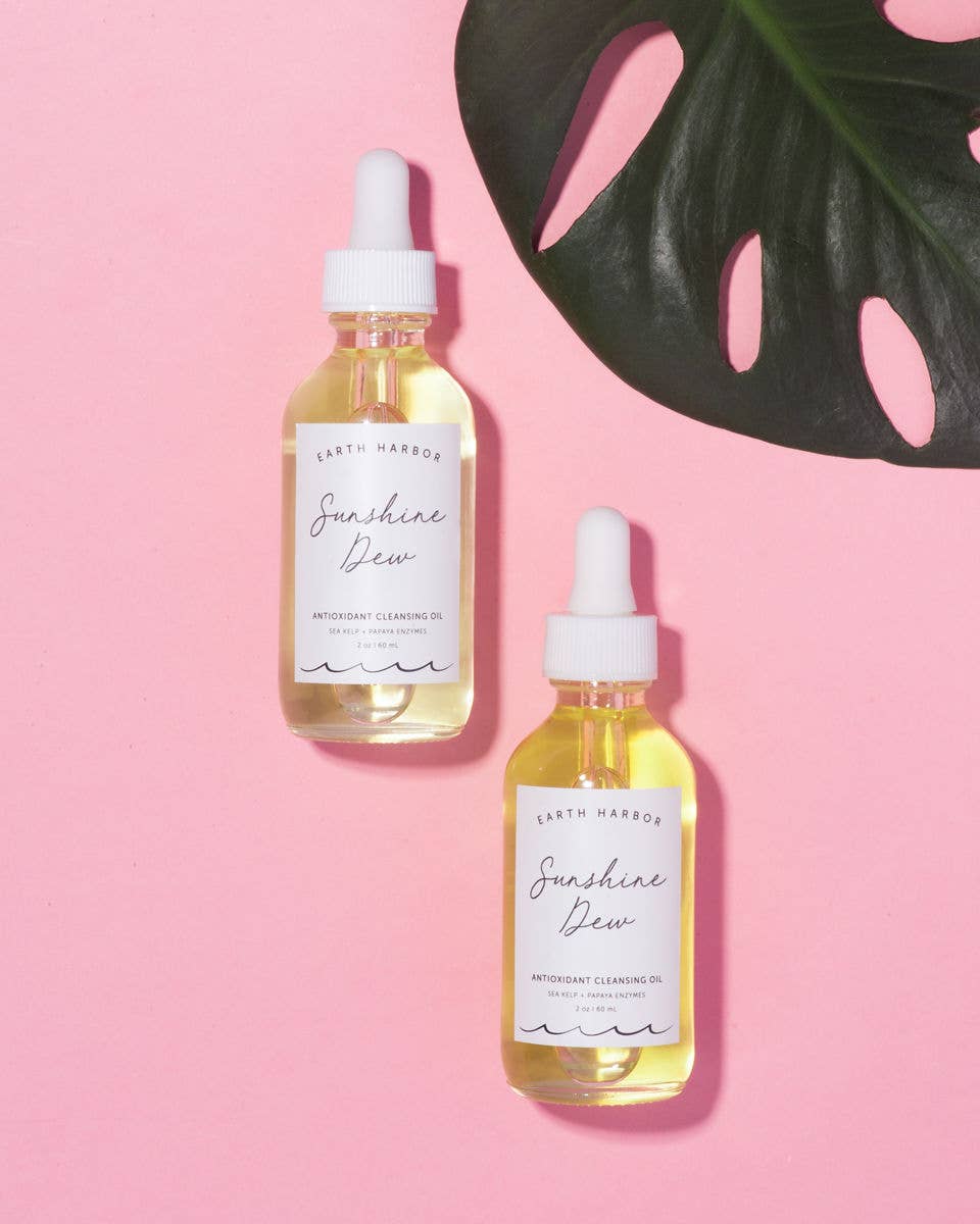 SUNSHINE DEW Cleansing Oil: Papaya Antioxidants + Enzymes