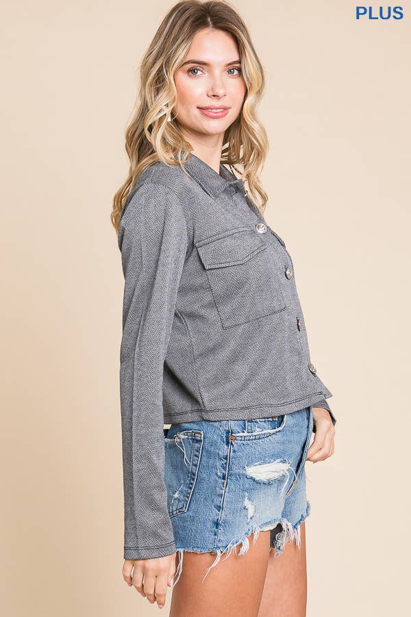 Button Down to Play Jacket