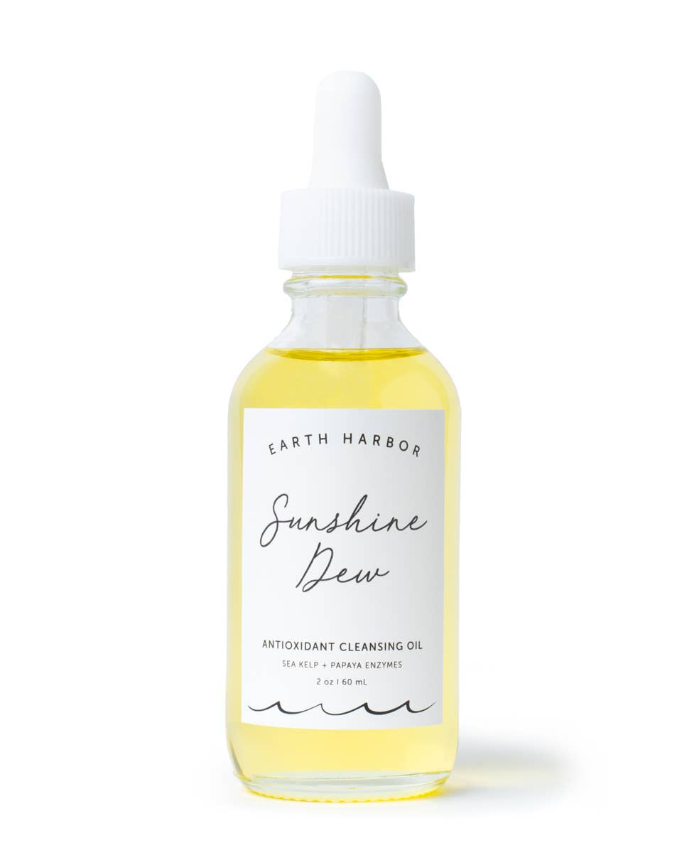 SUNSHINE DEW Cleansing Oil: Papaya Antioxidants + Enzymes