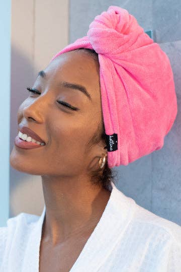 Microfiber Towel Twist: Mauve