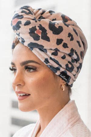 Microfiber Towel Twist: Mauve