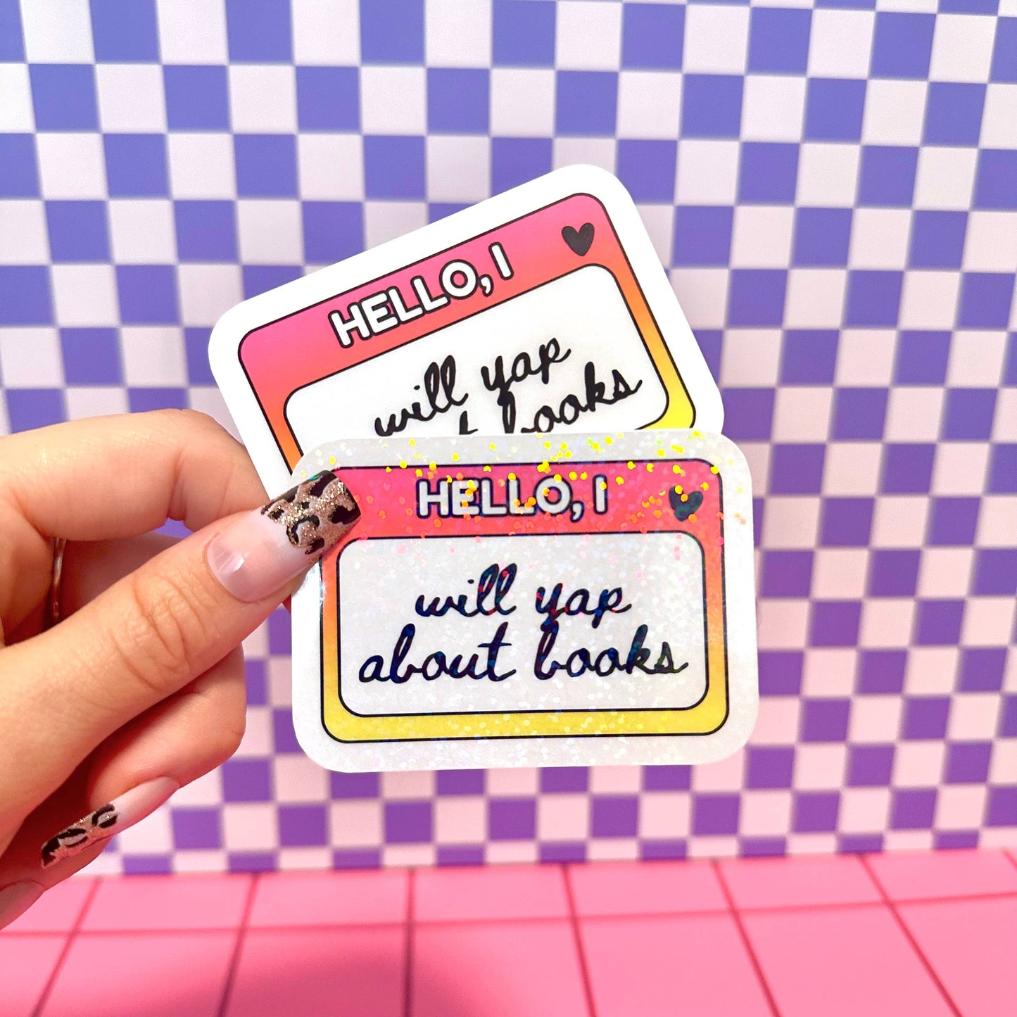 Book Yap Yapper Sticker