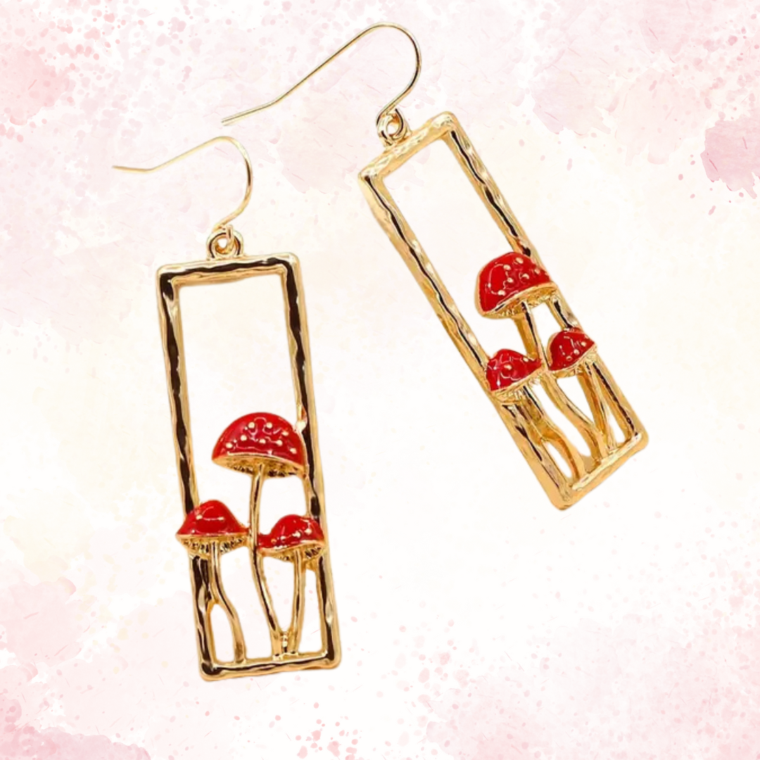 Mushroom Dreams Earrings