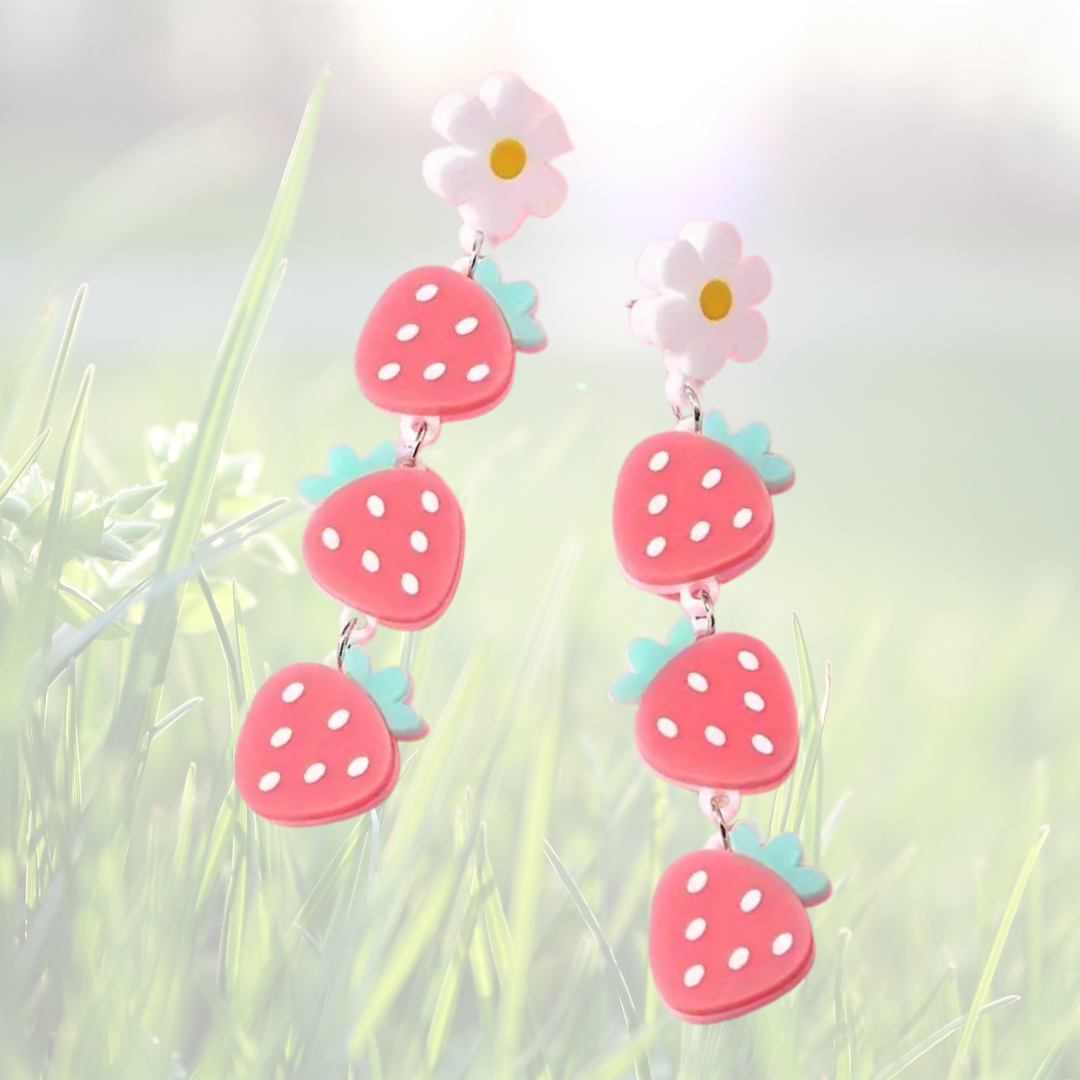 Strawberry Fields Earrings