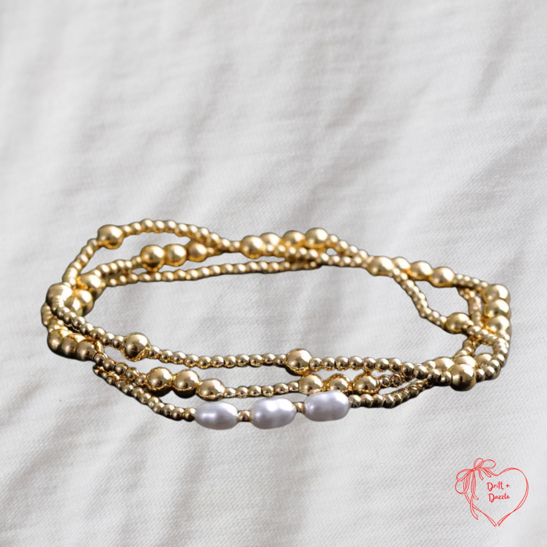 Drift and Dazzle: Gold Stack