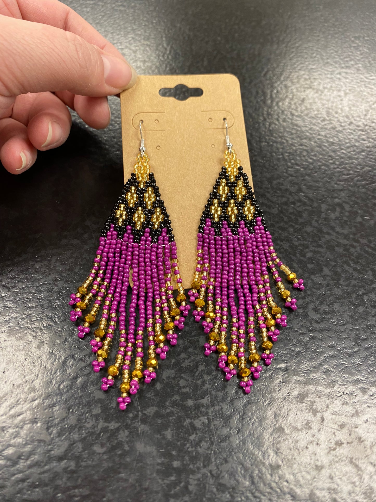 Purple Dance by Marissa Handbeaded