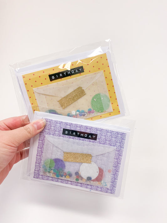 Birthday Glitter Card