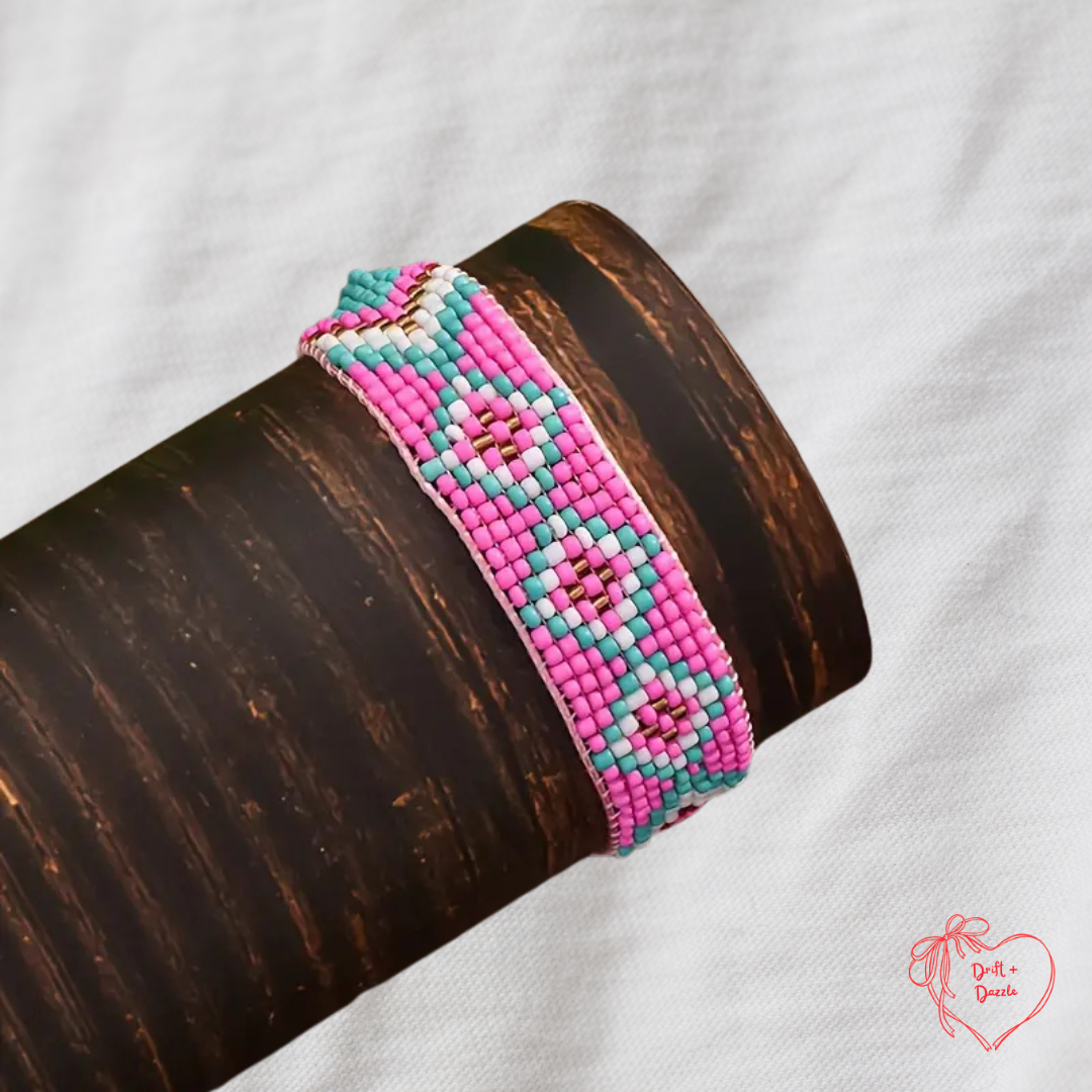 Drift + Dazzle: Pink Woven