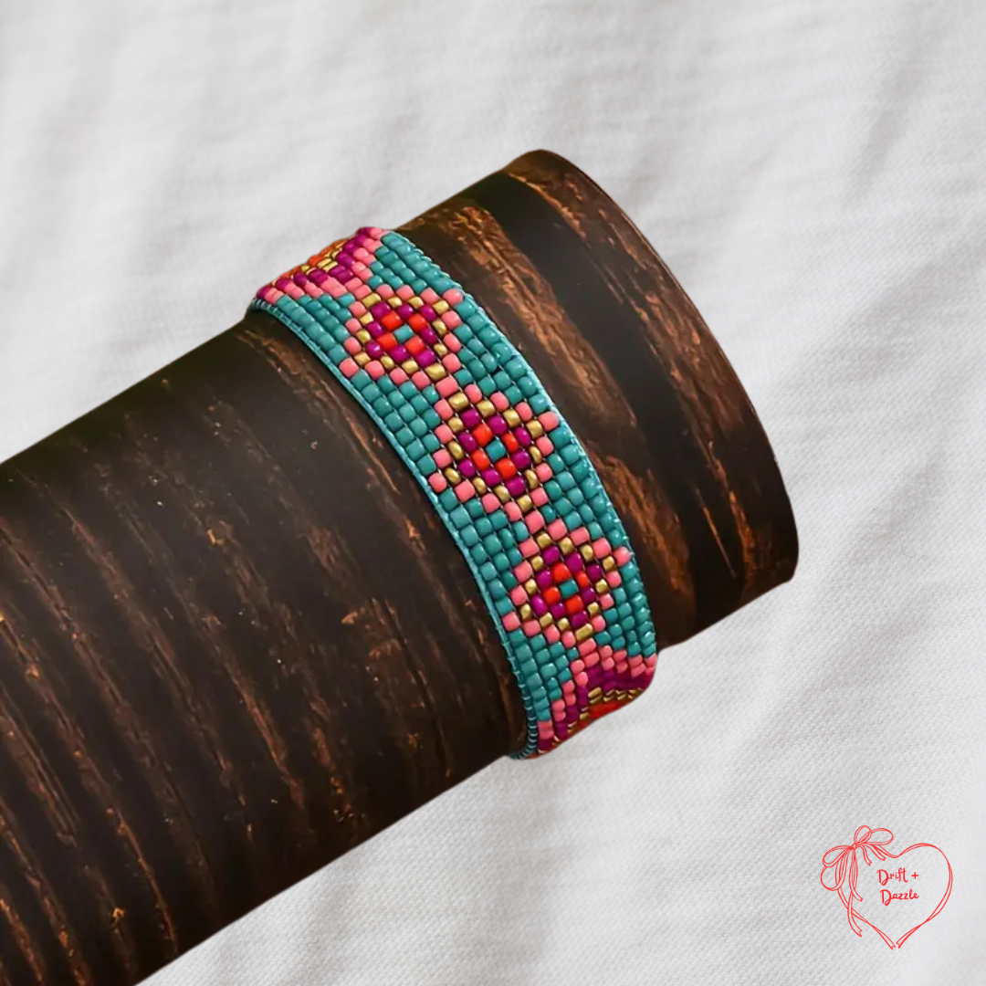 Drift + Dazzle: Raspberry Woven