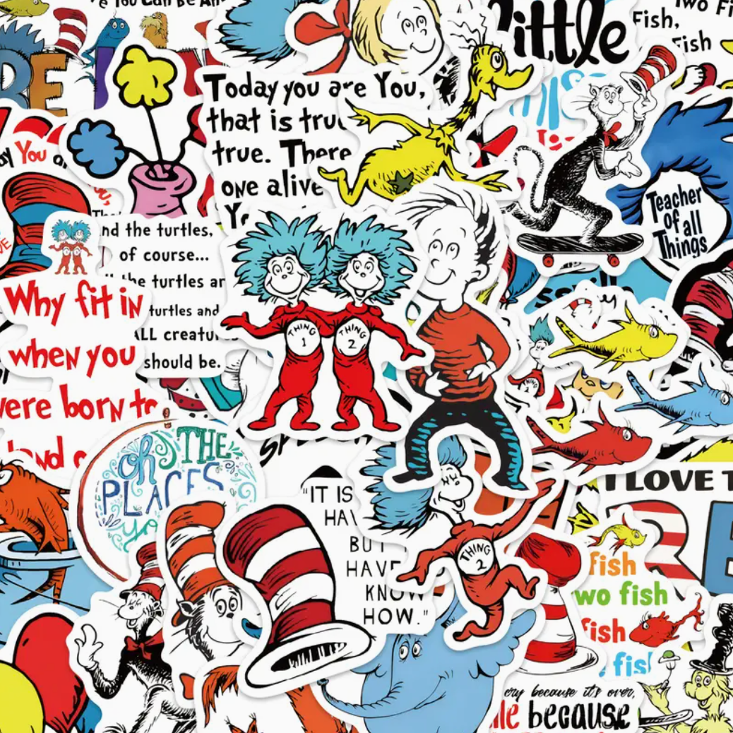 Dr Seuss Sticker Pack