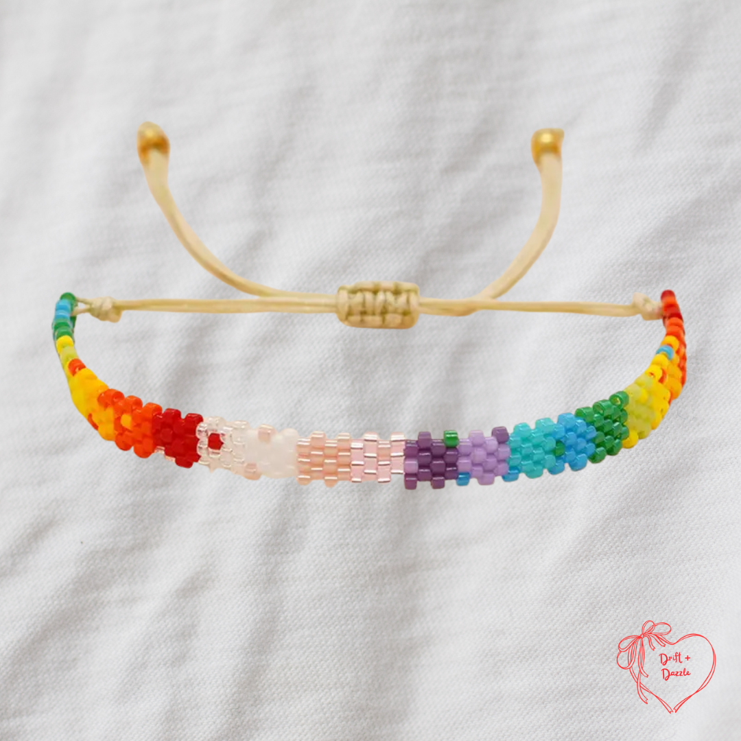 Drift + Dazzle: Small Woven Rainbow