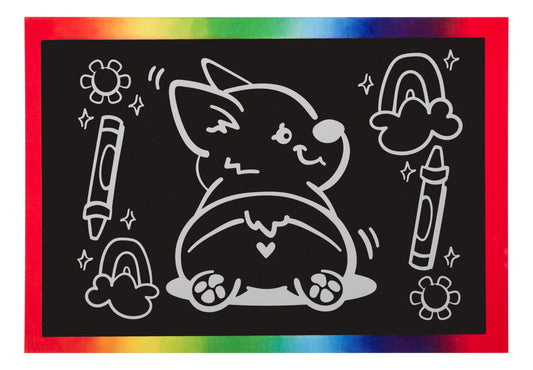 Yay! Scratch Art, Reveal The Four Different Designs