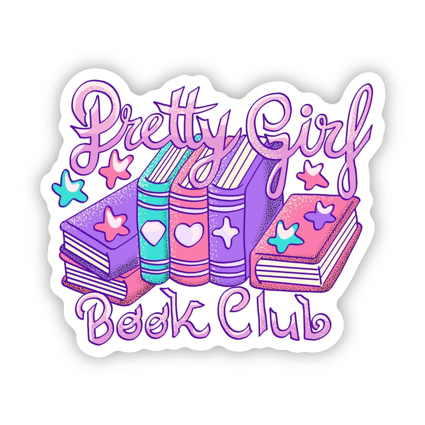 Pretty Girl Book Club Sticker