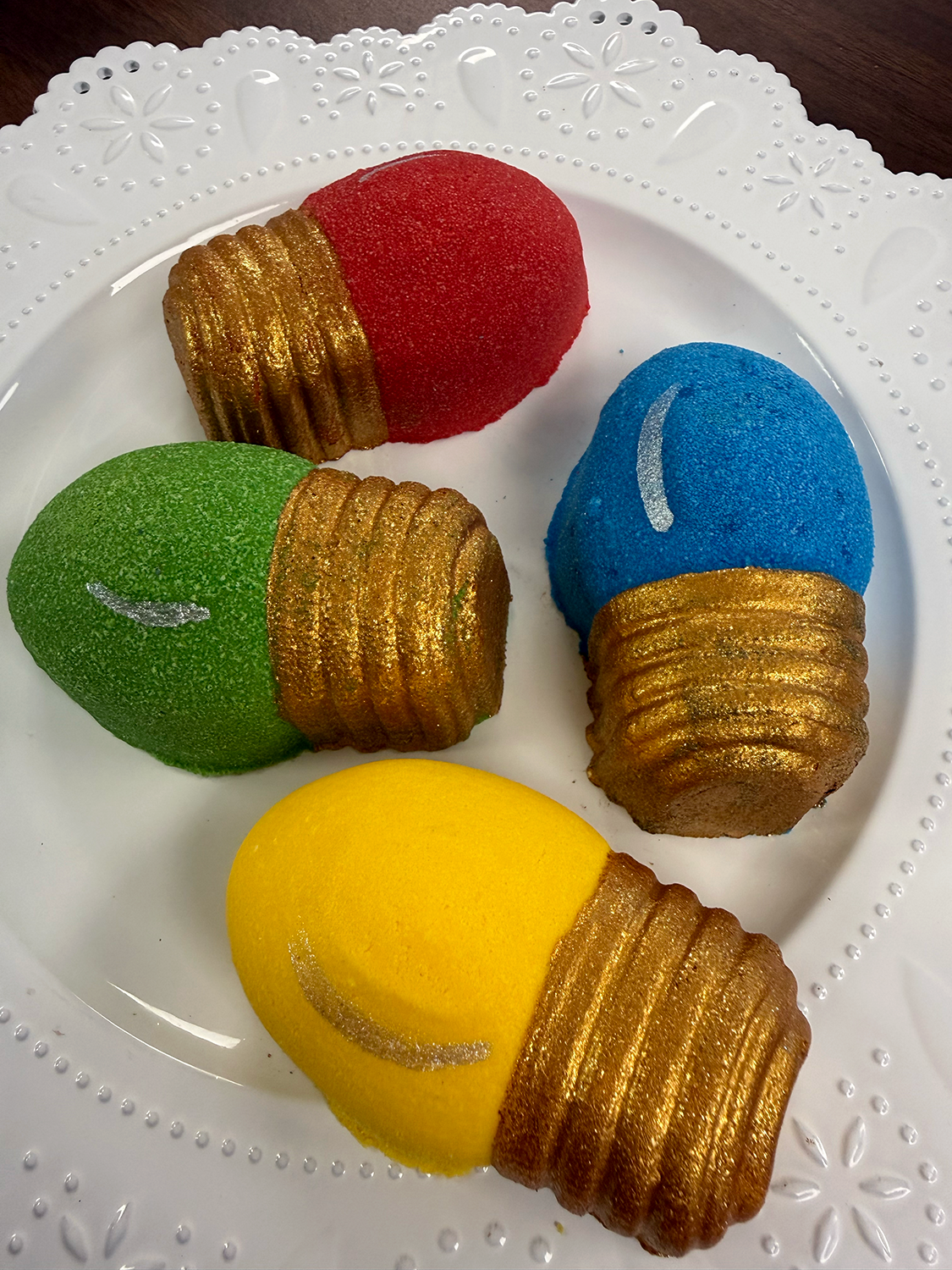 Christmas Lightbulb Bath Bomb