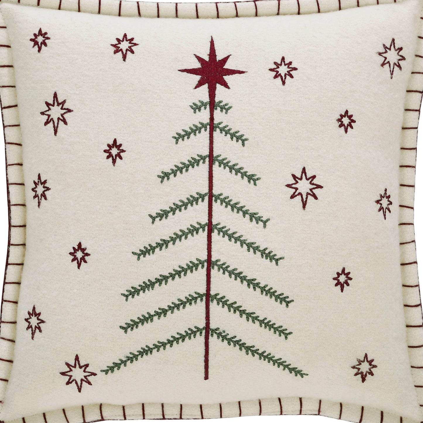 Star of Wonder Primitive Tree Pillow