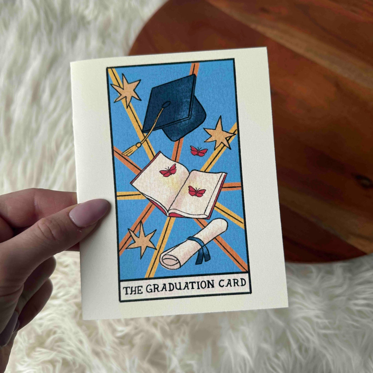 The Graduation Card Tarot Themed Greeting Card