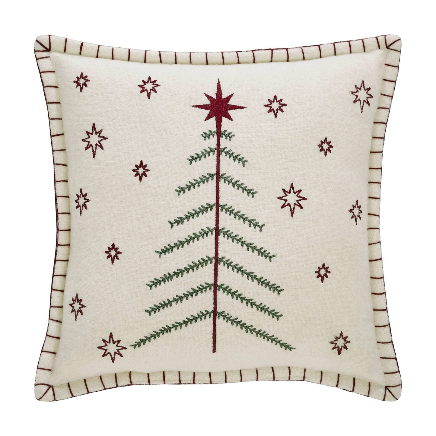 Star of Wonder Primitive Tree Pillow