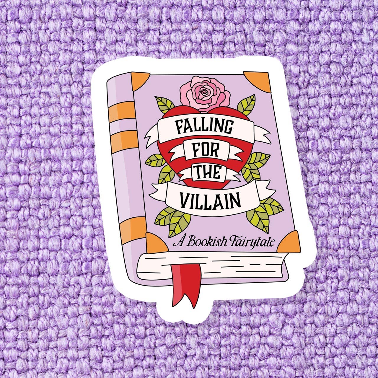 Falling for the Villain Rose Book