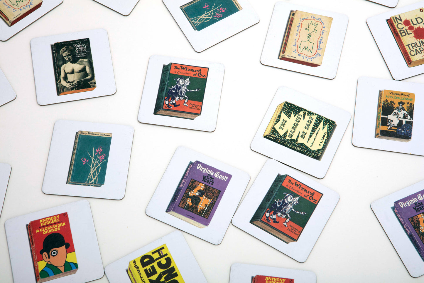 Classic Paperbacks Memory Game