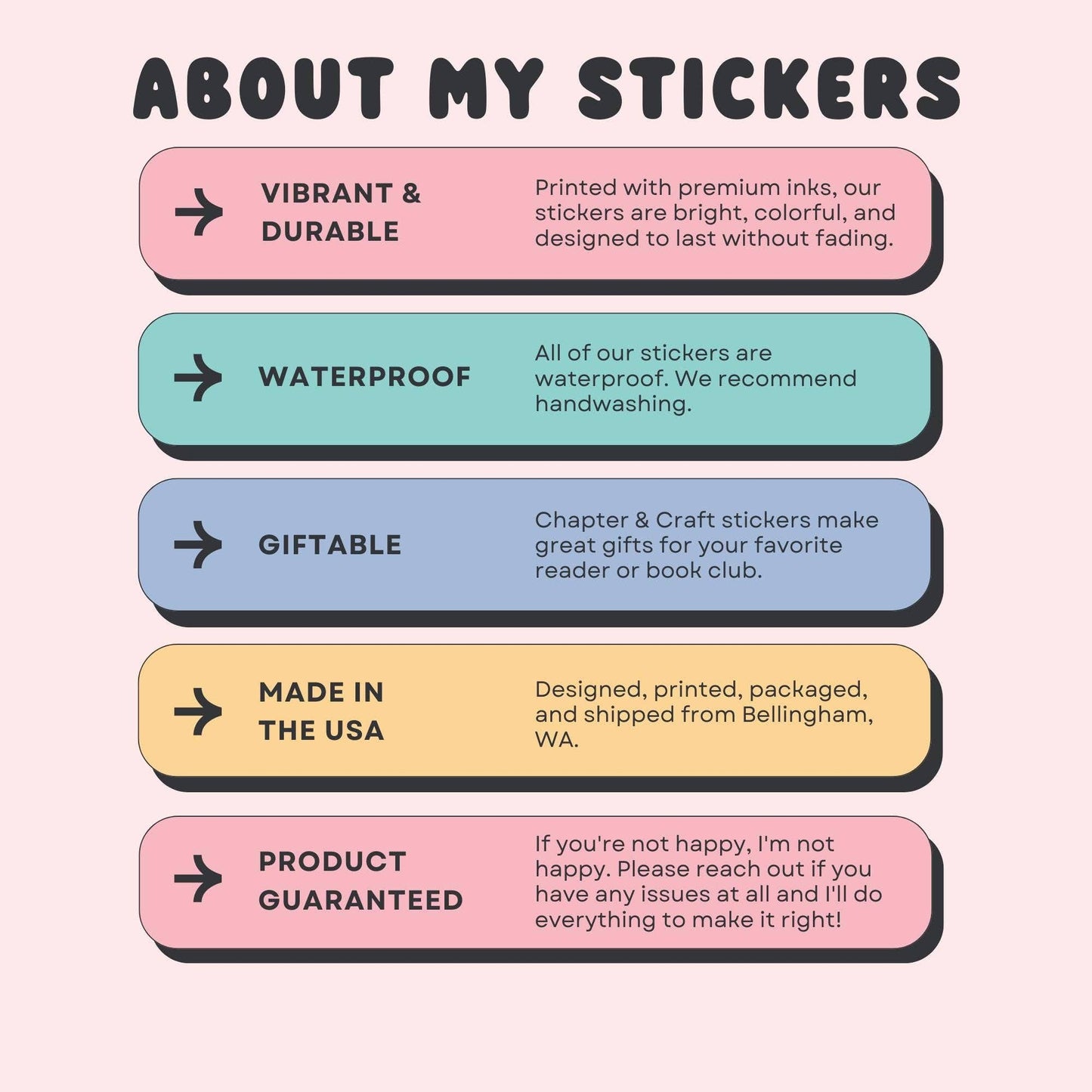 Classic Sci-Fi Book Stack Sticker