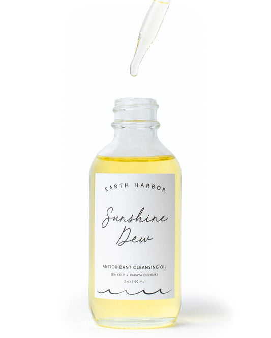 SUNSHINE DEW Cleansing Oil: Papaya Antioxidants + Enzymes