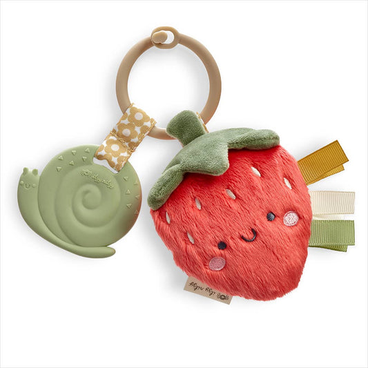 Itzy Palâ„¢ Plush + Teether: Avocado