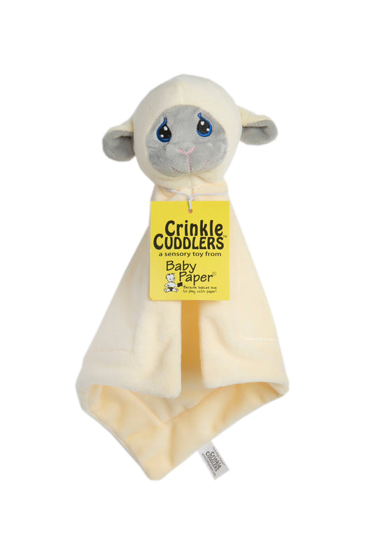 Lamb Crinkle Cuddler
