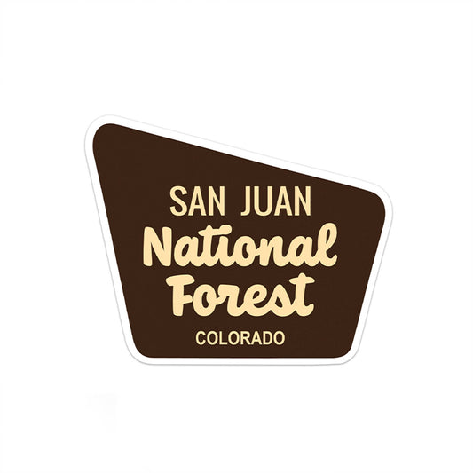 San Juan National Forest Sticker