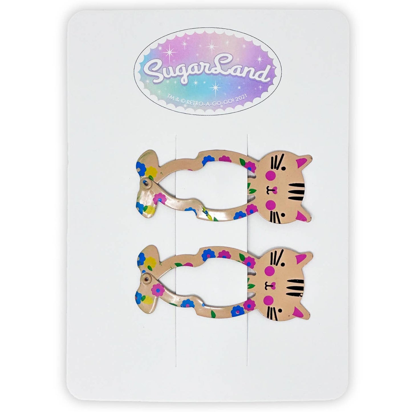 Calico Kitty Barrette Set