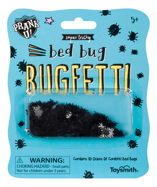 Prank U! Bugfetti, Bed Bug Prank Toy, They Don't Bite