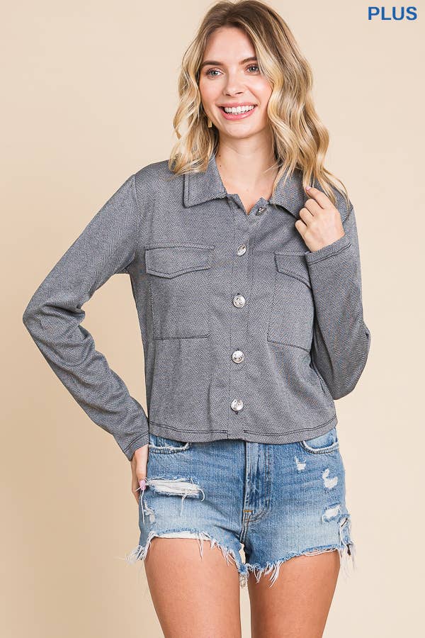 Button Down to Play Jacket