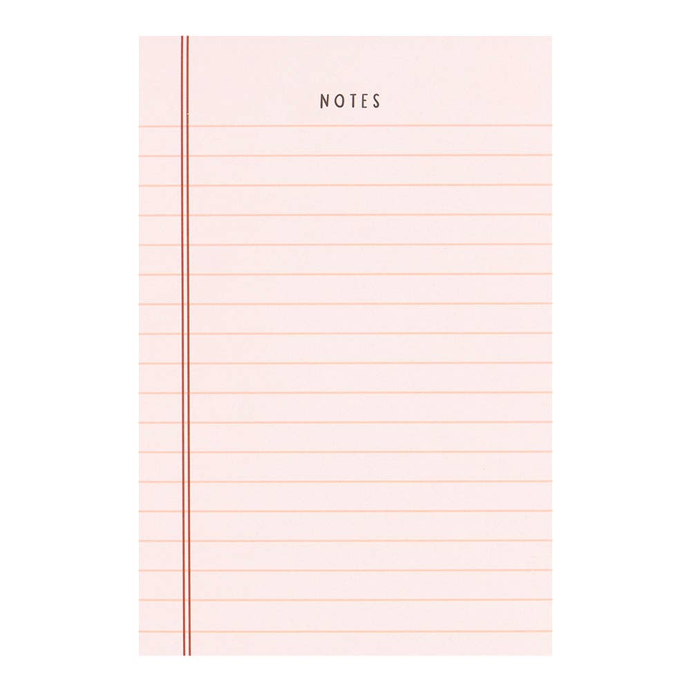Pink Notes Notepad