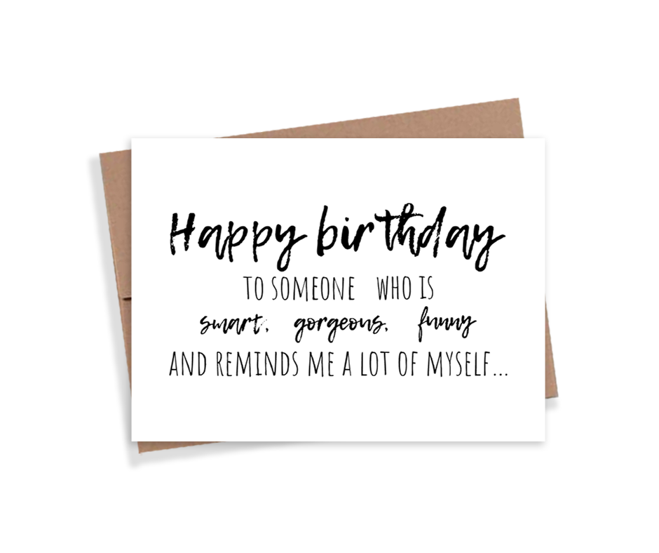 Happy Birthday ... reminds me