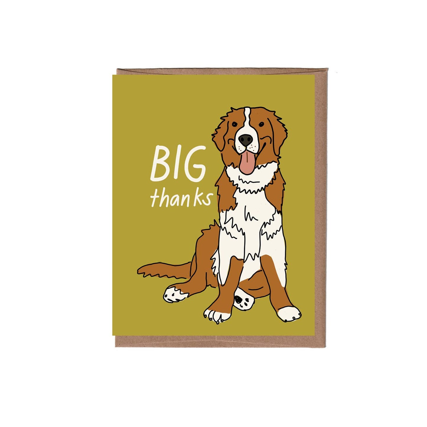 Big Thanks Greeting Card