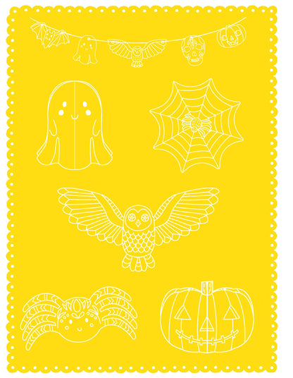 Press Out and Decorate: Halloween: Board Book