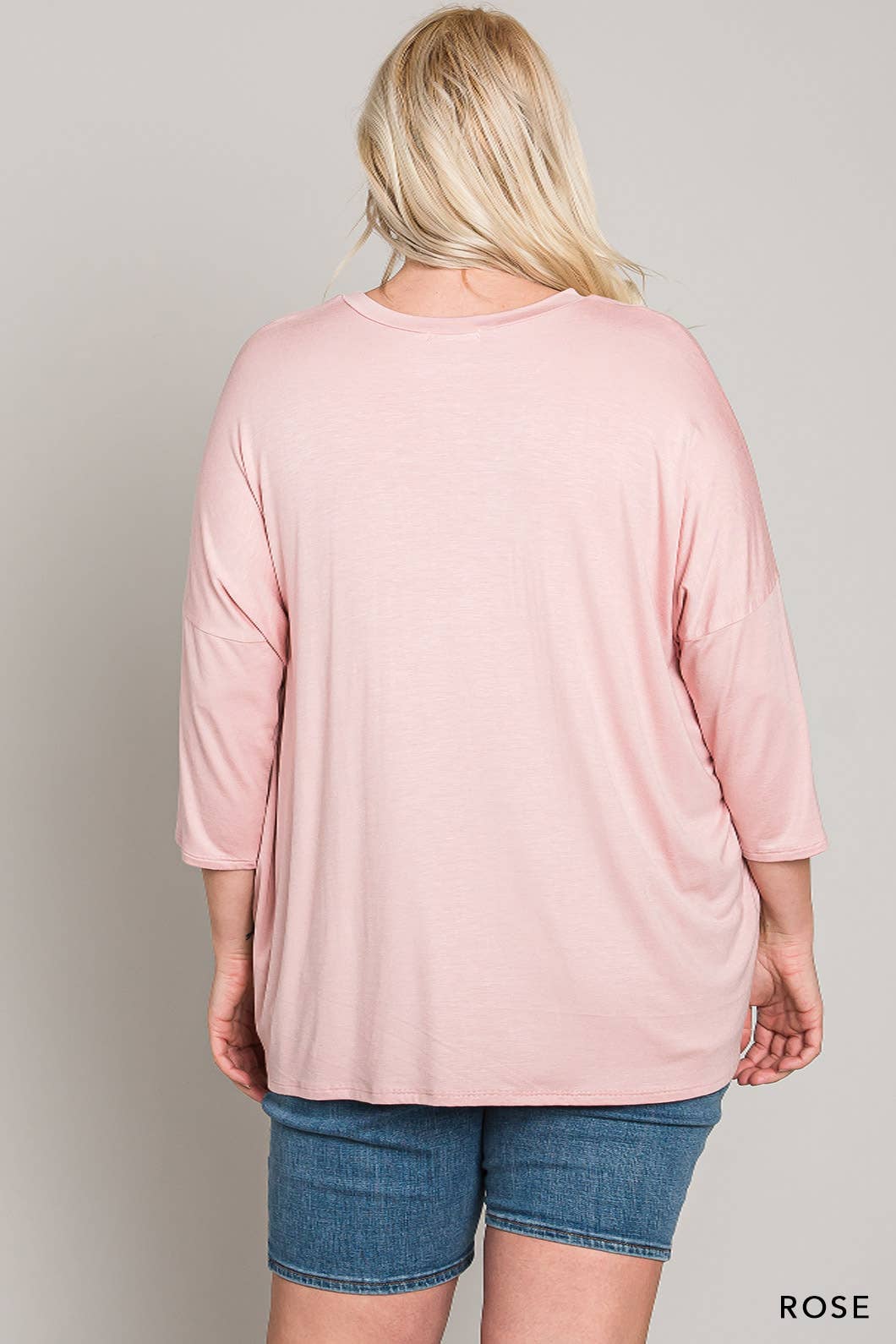 Comfort Tee in Rose