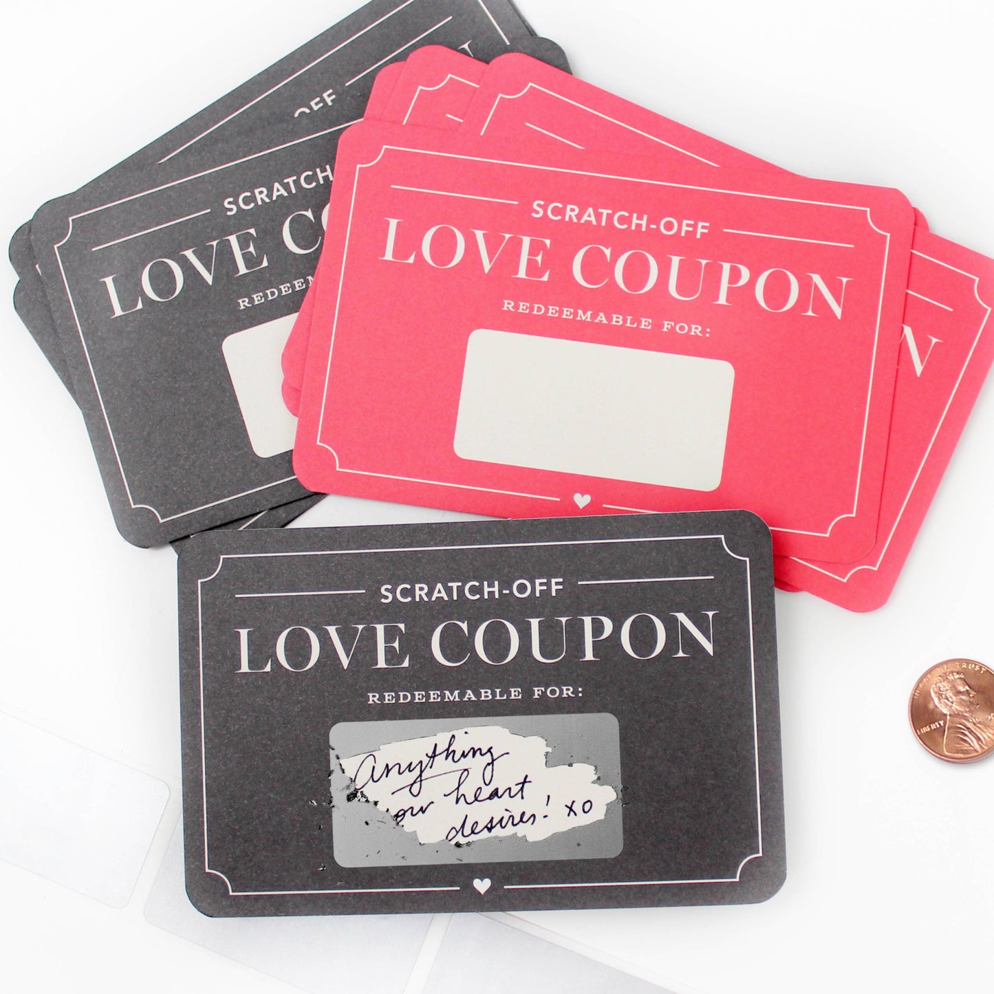 Scratch-off Love Coupons